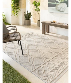 Livabliss Rockport RPT2302 Ivory Tan Area Rug 5 ft. 3 in. X 7 ft. Rectangle