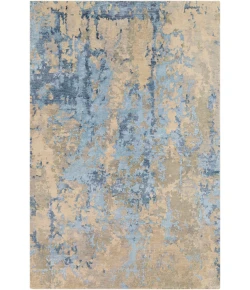 Surya Arte RTE2302 Navy Denim Area Rug 9 ft. X 13 ft. Rectangle