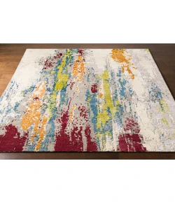 Surya Arte RTE2308 Charcoal Blue Area Rug 2 ft. 6 in. X 10 ft. Runner