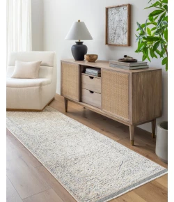 Livabliss Rivaldo RVD2307 Taupe Sage Area Rug 7 ft. Round Round