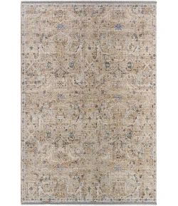 Livabliss Rivaldo RVD2309 Taupe Sage Area Rug 7 ft. Round Round