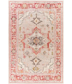 Surya Revere RVE2306 Brick Red Charcoal Area Rug 4 ft. X 6 ft. Rectangle