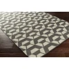 Surya Rivington RVT5014 Charcoal Ivory Area Rug 8 ft. X 10 ft. Rectangle