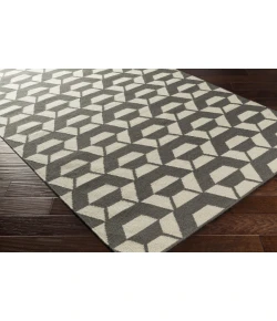 Surya Rivington RVT5014 Charcoal Ivory Area Rug 8 ft. X 10 ft. Rectangle