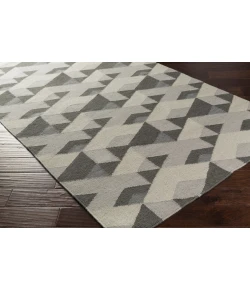 Surya Rivington RVT5017 Charcoal Light Gray Area Rug 2 ft. 6 in. X 8 ft. Runner