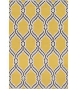 Surya Rivington RVT5021 Bright Yellow Cream Area Rug 8 ft. X 10 ft. Rectangle