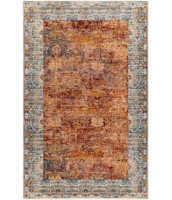 LIVABLISS Arya Dark Red RYA-2302 3ft.3in. x 10ft. Rect. Rug