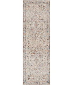 Livabliss Arya RYA2305 Medium Gray Blue Area Rug 3 ft. 3 in. X 10 ft. Runner