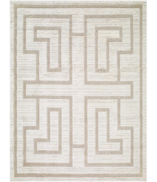 LIVABLISS The Studio Edit Cream RZSE-2301 7ft.10in. x 10ft. Rect. Rug