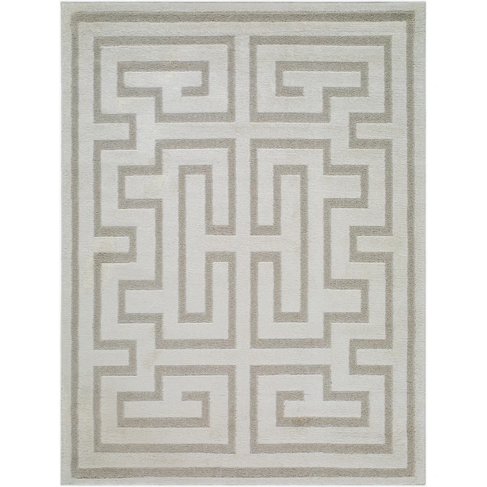 LIVABLISS The Studio Edit Cream RZSE-2306 2ft.7in. x 10ft. Rect. Rug
