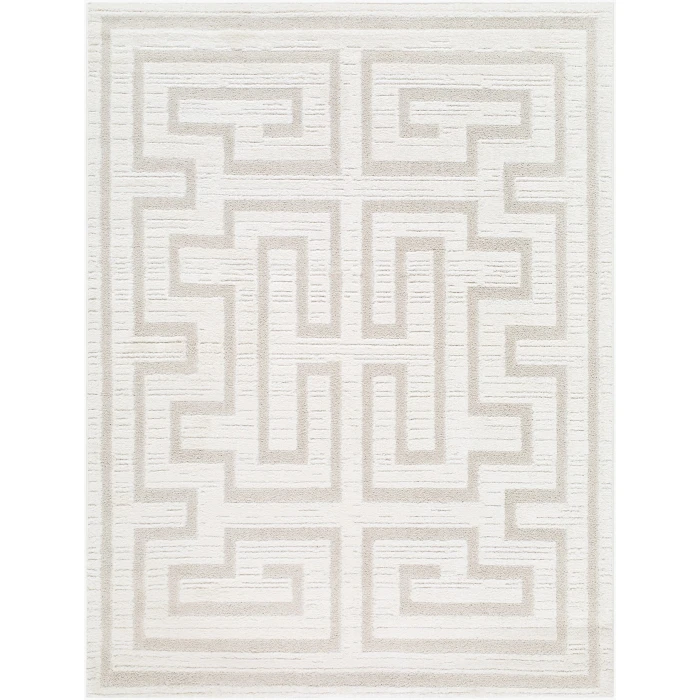 LIVABLISS The Studio Edit Cream RZSE-2307 2ft. x 2ft.11in. Rect. Rug