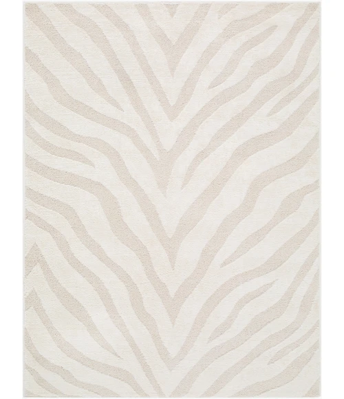 LIVABLISS The Studio Edit Cream RZSE-2312 2ft. x 2ft.11in. Rect. Rug