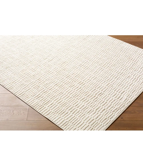 LIVABLISS The Studio Edit Cream RZSE-2327 9ft. x 12ft. Rect. Rug