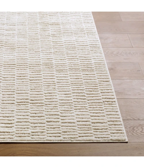 LIVABLISS The Studio Edit Cream RZSE-2327 9ft. x 12ft. Rect. Rug