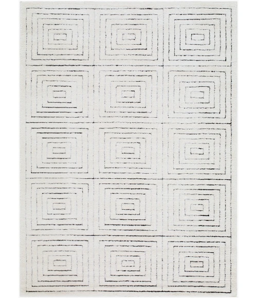 LIVABLISS The Studio Edit Cream RZSE-2334 2ft. x 2ft.11in. Rect. Rug