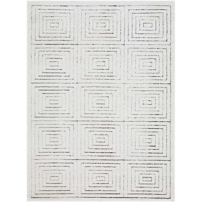 LIVABLISS The Studio Edit Cream RZSE-2334 7ft.10in. x 10ft. Rect. Rug
