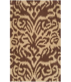 Surya Sag Harbor SAG1010 Mustard Dark Brown Area Rug 8 ft. X 11 ft. Rectangle