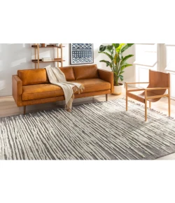 Surya Sahara SAH2301 Medium Gray Cream Area Rug 2 ft. X 3 ft. Rectangle