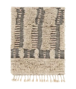 Surya Sahara SAH2309 Dark Brown Pale Pink Area Rug 2 ft. X 3 ft. Rectangle