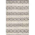 Surya Santa Barbara SBB2301 Cream Black Area Rug 5 ft. X 7 ft. 6 in. Rectangle