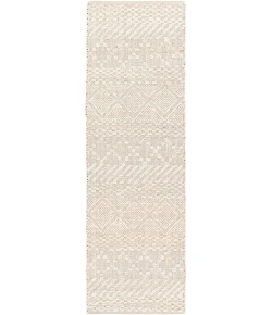 Surya Santa Barbara SBB2302 Cream Black Area Rug 2 ft. 6 in. X 8 ft. Runner