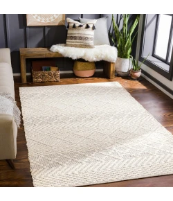 Surya Santa Barbara SBB2302 Cream Black Area Rug 8 ft. 10 in. X 12 ft. Rectangle