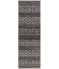 Surya Santa Barbara SBB2308 Black Light Beige Area Rug 2 ft. 6 in. X 8 ft. Runner