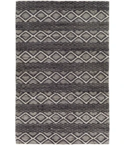 Surya Santa Barbara SBB2308 Black Light Beige Area Rug 6 ft. X 9 ft. Rectangle