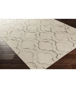 Surya Seabrook SBK9018 Khaki Black Area Rug 3 ft. 6 in. X 5 ft. 6 in. Rectangle