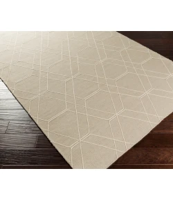 Surya Seabrook SBK9025 Tan Pale Blue Area Rug 2 ft. X 3 ft. Rectangle