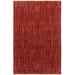 Surya Scarlet Red SCL-1001 6ft. x 9ft. Rect. Rug