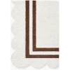 Livabliss Scalloped Ivory SCP-2305 2 ft. 6 in. X 8 ft. Rect. Rug