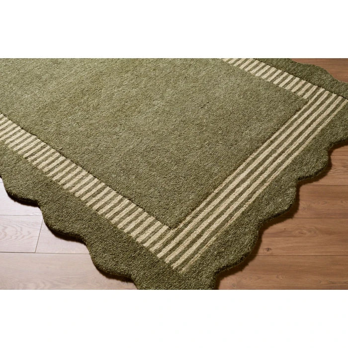 Livabliss Scalloped SCP-2308 3 ft. 6 in. X 5 ft. 6 in. Rect. Rug