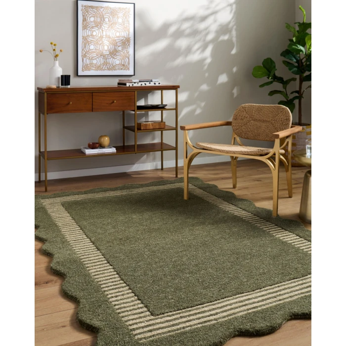 Livabliss Scalloped SCP-2308 3 ft. 6 in. X 5 ft. 6 in. Rect. Rug