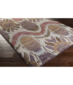Surya Scarborough SCR5152 Eggplant Violet Area Rug 2 ft. 6 in. X 8 ft. Runner