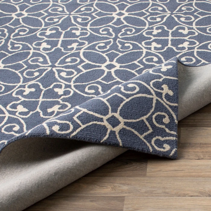 Surya Scott Dark Blue SCT-1009 4ft. x 6ft. Rect. Rug
