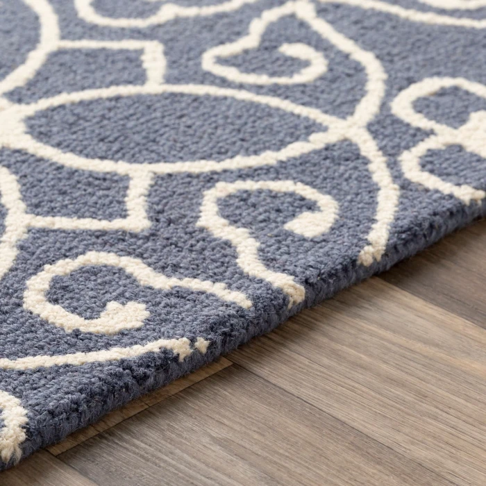 Surya Scott Dark Blue SCT-1009 4ft. x 6ft. Rect. Rug