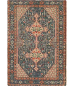Surya Shadi SDI1012 Khaki Dark Blue Area Rug 5 ft. X 7 ft. 6 in. Rectangle