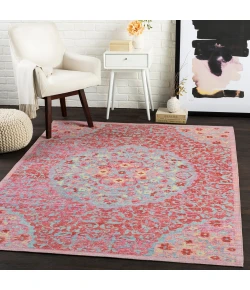 Livabliss Seasoned Treasures SDT2301 Garnet Bright Pink Area Rug 9 ft. 2 in. X 12 ft. 10 in. Rectangle