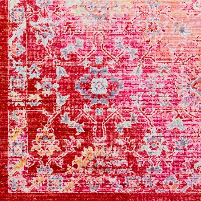 LIVABLISS Seasoned Treasures Burgandy SDT-2311 9ft.2in. x 12ft.10in. Rect. Rug
