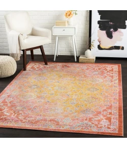 Livabliss Seasoned Treasures SDT2312 Bright Yellow Saffron Area Rug 9 ft. 2 in. X 12 ft. 10 in. Rectangle
