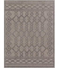 Livabliss San Diego SFG2310 Grey Medium Grey Area Rug 6 ft. 7 in. X 9 ft. Rectangle