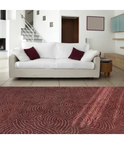 Surya Shibui SH7400 Red Burgundy Sand Area Rug 2 ft. X 3 ft. Rectangle