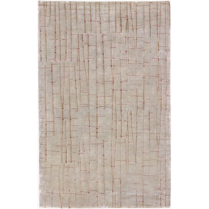 Julie Cohn Shibui Light Gray SH-7405 4 ft. X 6 ft. Rect. Rug