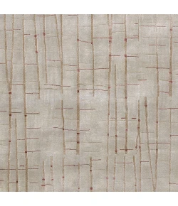 Julie Cohn Shibui Light Gray SH-7405 4 ft. X 6 ft. Rect. Rug