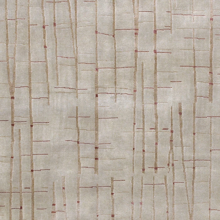 Julie Cohn Shibui Light Gray SH-7405 4 ft. X 6 ft. Rect. Rug