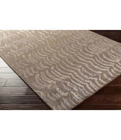 Surya Shibui SH7416 Gray Tan Pale Celery Area Rug 5 ft. X 8 ft. Rectangle