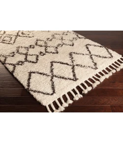 Surya Sherpa SHP8000 Dark Brown Cream Area Rug 2 ft. X 3 ft. Rectangle