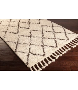 Surya Sherpa SHP8001 Dark Brown Cream Area Rug 2 ft. X 3 ft. Rectangle