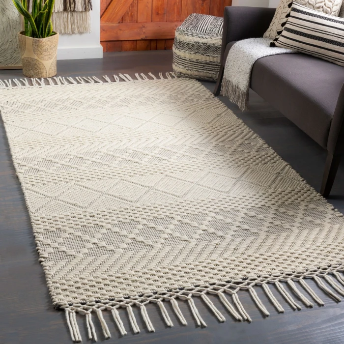 Livabliss Saint Clair Cream SIC-2303 2 ft. X 3 ft. Rect. Rug